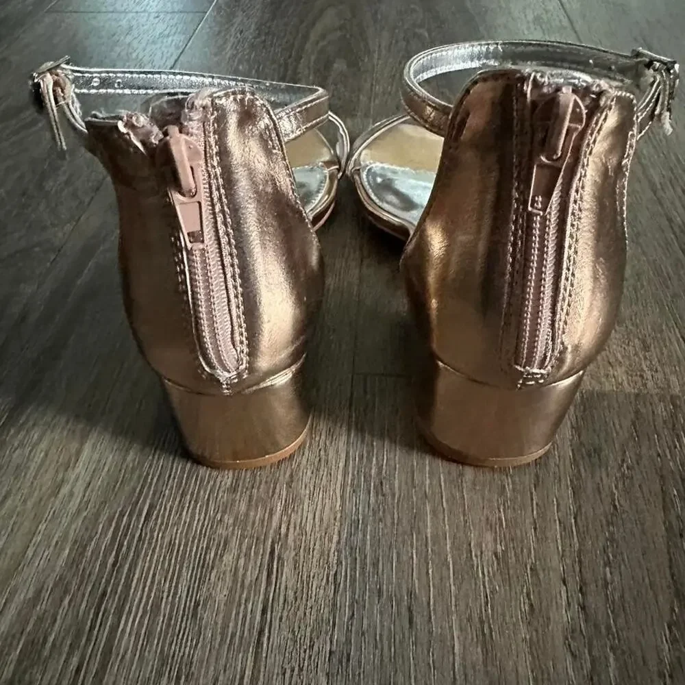 Mia rose gold dress sandals